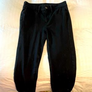 AE knit X high-waisted jeggings, worn once